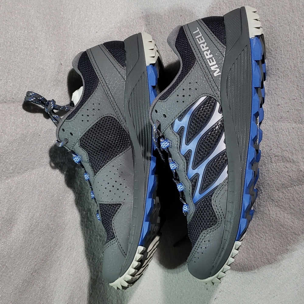 10 Mens Merrell Wildwood in Cobalt - Picture 6 of 6
